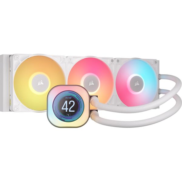 Corsair Wak Icue Link Titan 360 Rx Lcd White Aio 360Mm-image