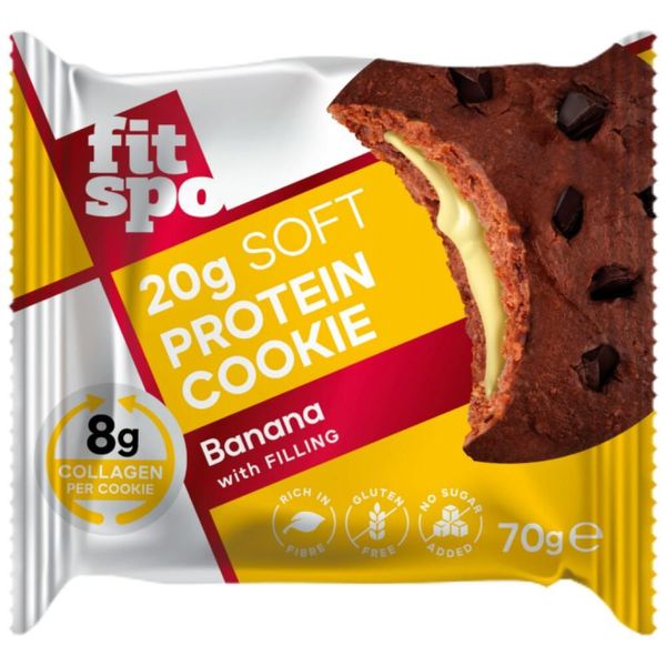 Biscotto Proteico Morbido Fit Spo Con 8 G Di Collagene E Senza Zuccheri Aggiunti-image