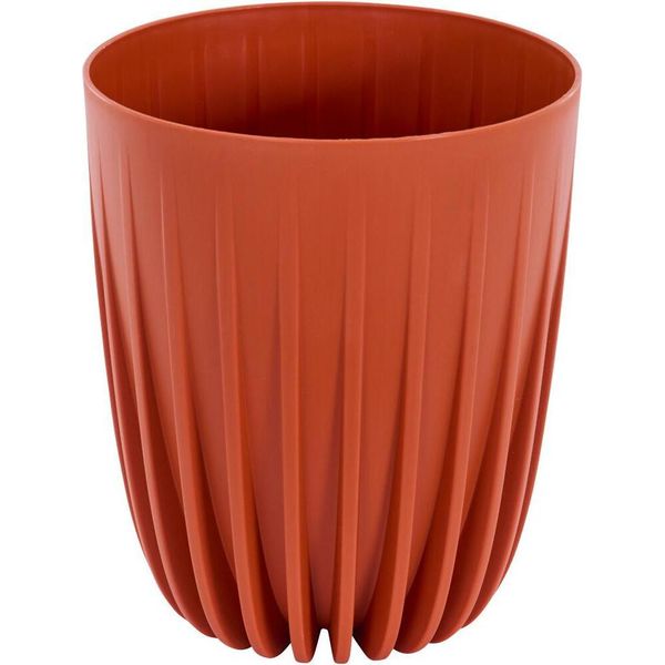 Fioriera Palma 19 Cm In Mattoni Di Plastica 19 X 19 X 22,6 Cm-image