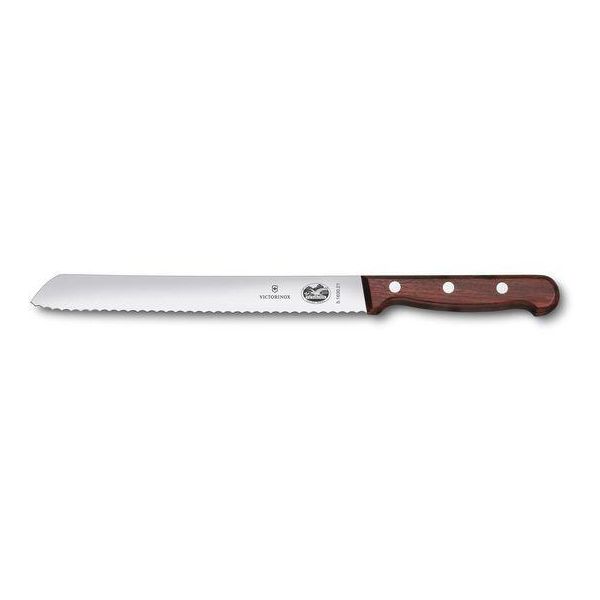 Coltello Da Pane Victorinox In Acero Modificato Con Lama Seghettata 21 Cm Confezione Regalo-image