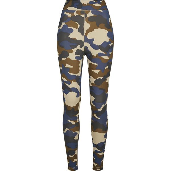 Urban Classics Donna - Leggings Tecnici A Vita Alta Oliv - Xs-image