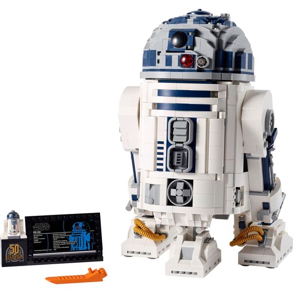 Set Di Droidi Lego Star Wars R2-D2 Per Adulti, Modello Da Collezione Da 2.413 Pezzi Con Spada Laser Di Luke Skywalker, Oggetto Da Collezione, Regalo Per Uomo, Donna, Lui O Lei 75308-image