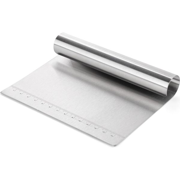 Raschietto Per Pasta Karl Weis / Scheda Per Pasta In Acciaio Inox, Finitura Satinata, 15 X 12 X 3 Cm-image