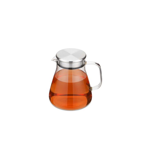 Teiera Weis 800Ml In Vetro Borosilicato Con Filtro Nel Coperchio Es-image