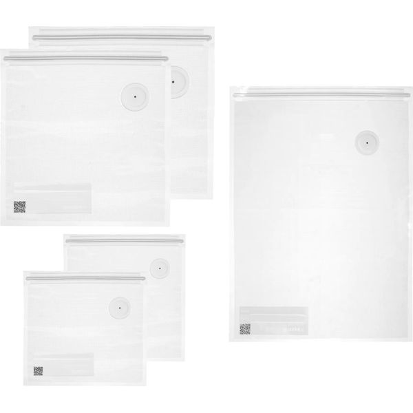 Guzzini Set 5 Mehrweg-Vakuumbeutel Save-It, 12340252-image