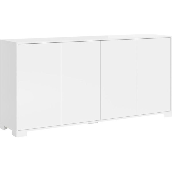 Itamoby - Madia 4 Ante 172X40X83 Cm Lumina Bianco Lucido-image