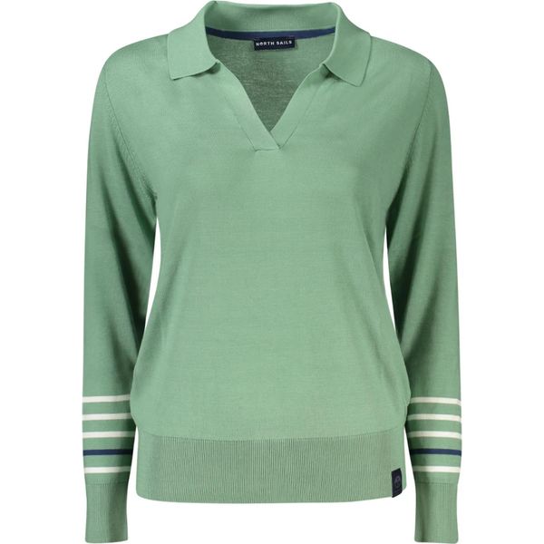 Camicia A Maniche Lunghe Con Scollo A V E Dettagli A Contrasto Di North Sails : Taglia - S Taglia: S-image