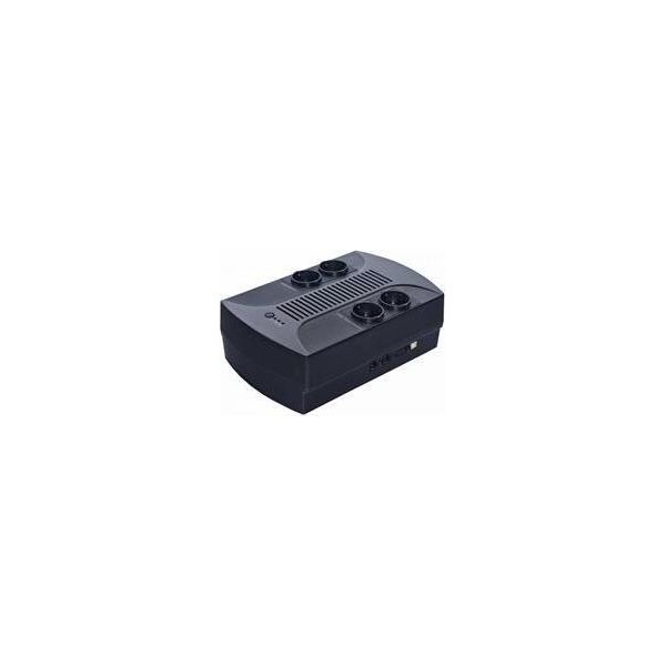 Eurocase Ups Line Interactive Evo (EA200PLUS), 650VA/360W, Ups - Nero-image