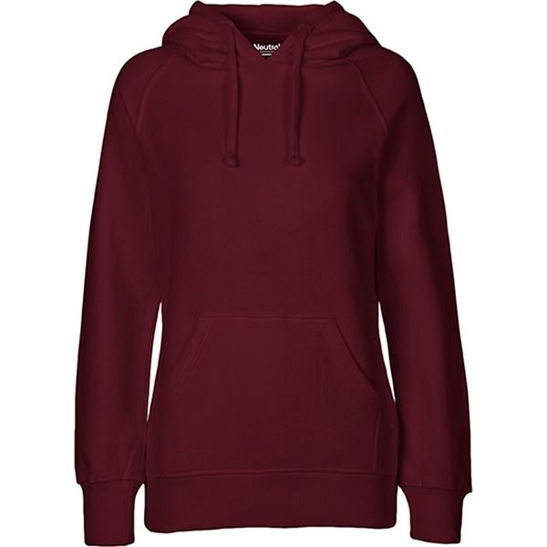 Neutral O83101 | Felpa Con Cappuccio Da Donna / Maglia Con Cappuccio / 100% Cotone Equosolidale - Colore: Bordeaux - Taglia: Xl-image