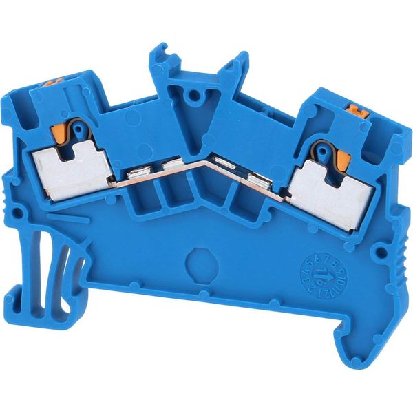 3214550 Phoenix Contact Terminale Passante Pts 1,5/S Bu Connessione Push-In Tensione Nominale 500V - 1 Pezzo-image