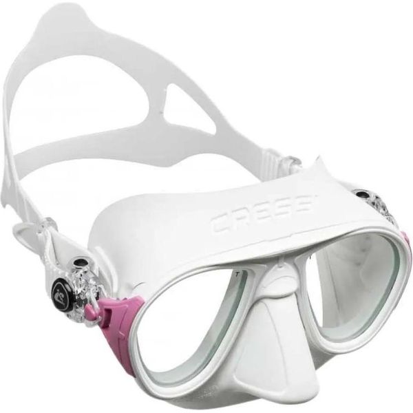 Cressi Calibro Maschera Subacquea Bianca Uomo,Donna Bianco Taglia Unica-image