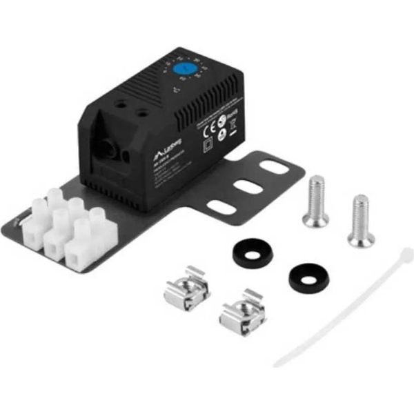 Lanberg AK-1505-B Lanberg Thermostat 10A FüR Rack Mit 19" Halterung Schwarz"-image