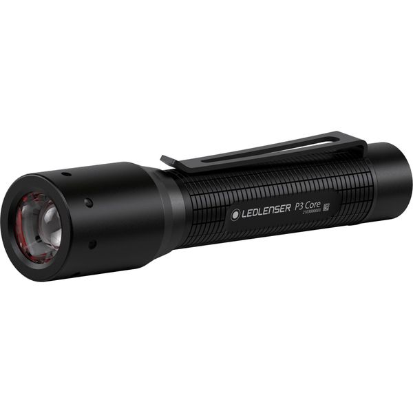 Led Lenser 502597 Led Lenser P3 Core Led Taschenlampe Schwarz 10,0 Cm, 90 Lumen-image