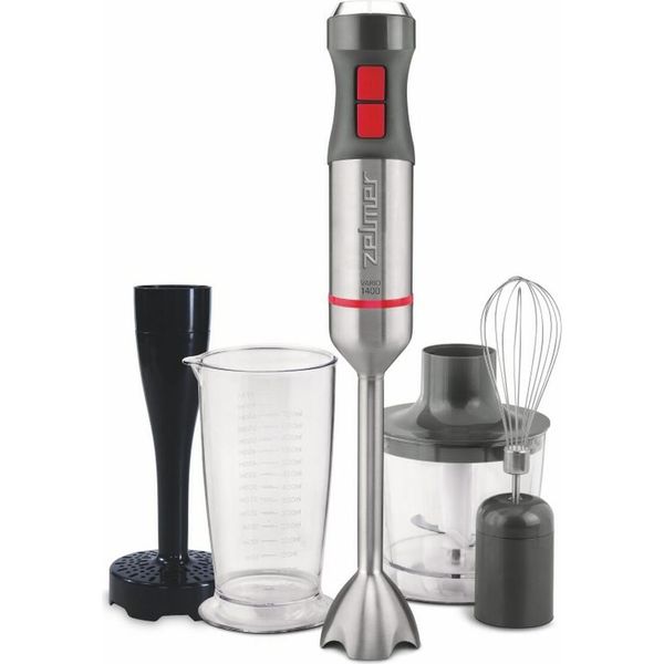 Zelmer ZHB4652 Vario 0,5 L Frullatore A Immersione Da 1400 W Grigio, Argento-image
