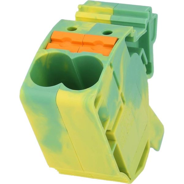 3260151 Phoenix Contact Terminale Di Derivazione Agk 10-PT-POWER Gn/Ye Connessione Push-In Tensione Nominale 1500V - 1 Pezzo-image