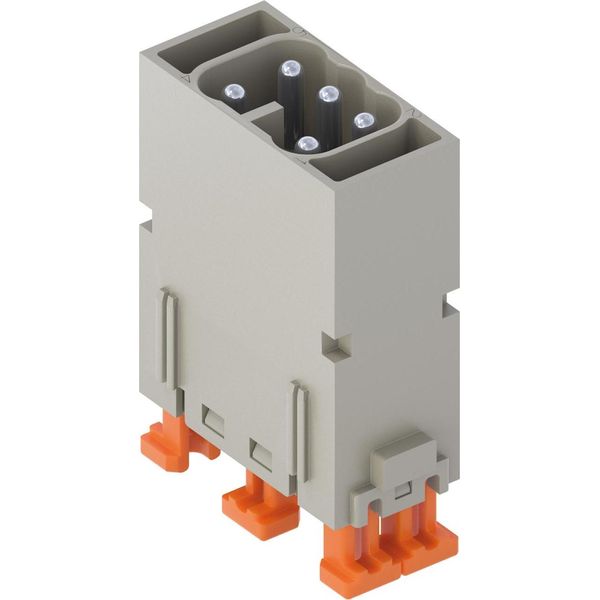 Cx 05 Shm I.L.M.E. Ilme CX-05 Modulo Inserto Pin (M) Connessione Morsetto Gabbia, 5 Pin 400V, 16A - 10Pz-image