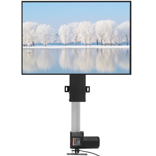 Vevor Sollevatore Motorizzato Per Tv 20 Pollici - Sollevatore Per Tv Con Telecomando, Adatto Per Tv Da 28-32 Pollici, Regolabile In Altezza, Portata 60 Kg, Senza Fili-image
