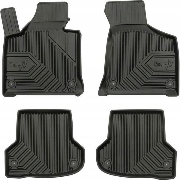 Audi A3 8P 2003-2013 Tappetini In Gomma 77-image