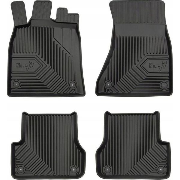 Audi A6 C7 2011-2018 Tappetino Gummi Conchiglie 77-image