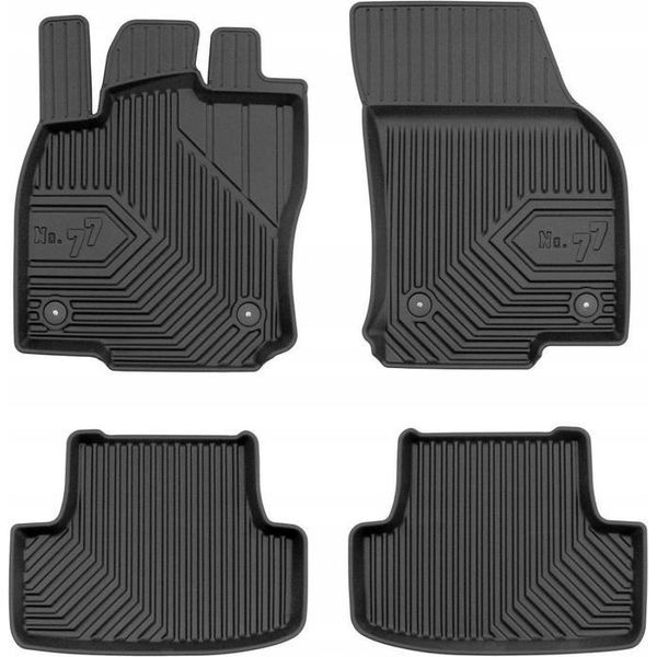 Gummimatten Audi Q2 2016-2020 Durch 77-image