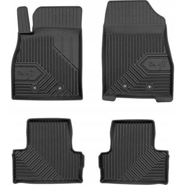 Chevrolet Volt 2010-2015 Tappetini In Gomma Trogolo 77-image