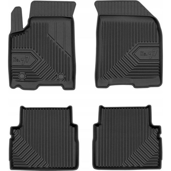 Chevrolet Aveo T200 T250 2002-2011 Tappetini In Gomma 77-image
