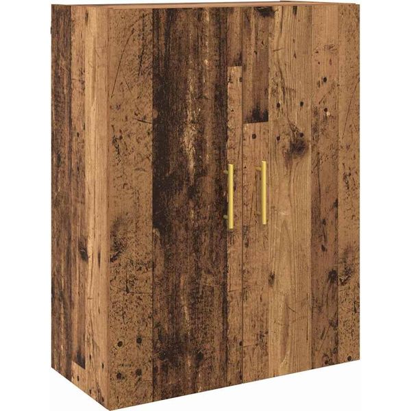 Syfax™ Armadietto A Muro Legno Vecchio 69,5 X 34 X 90 Cm-image