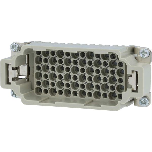 09160723011 Harting Han 72DD Inserto A Pin (M) Connessione A Crimpare, 72 Pin+Pe 250V, 10A - 1 Pezzo-image