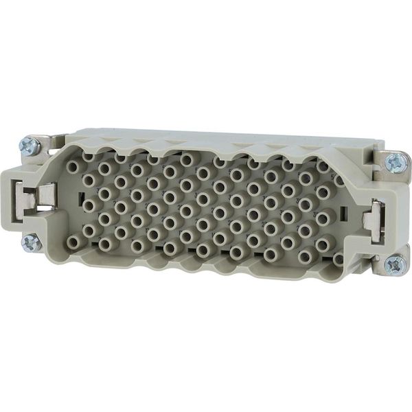 09320643001 Harting Han 64EEE Inserto A Pin (M) Connessione A Crimpare, 64 Pin+Pe 500V, 16A - 1 Pezzo-image
