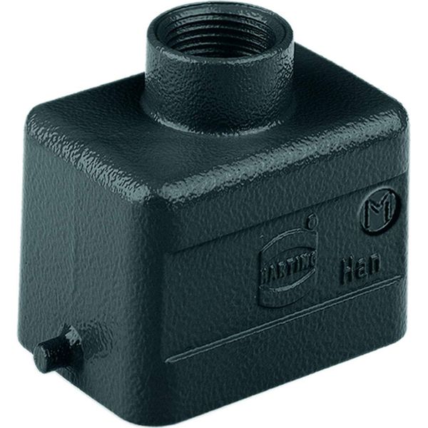 19370061440 Harting Han 6B M Gommino Basso, Uscita Cavo Diritto 1Xm20, Per 1 Supporto (Parte Inferiore) - 1 Pezzo-image