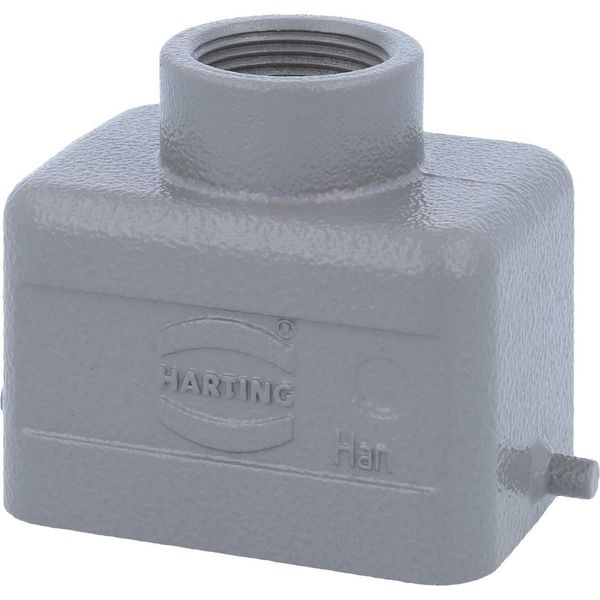 09300061441 Harting Han 6B Gommino Basso, Uscita Cavo Diritto 1Xpg16, Per 1 Staffa (Sulla Parte Inferiore) Collegamento A Vite-image