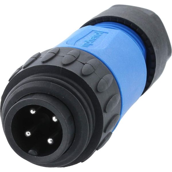 C01620H00310010 Connettore Per Cavo Amphenol RD24-KSG Diritto Maschio A Vite, Numero Di Poli 3+PE Uscita Cavo Diritto,-image