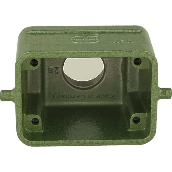 09370061441 Harting Han 6B M Grommet Housing Basso, 1Xpg16 Uscita Cavo Dritto, Per 1 Supporto (Sulla Parte Inferiore) - 1 Pezzo-image