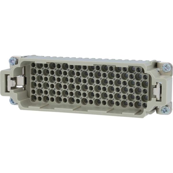 09161083001 Harting Han 108DD Inserto A Pin (M) Connessione A Crimpare, 108 Pin+Pe 250V, 10A - 1 Pezzo-image