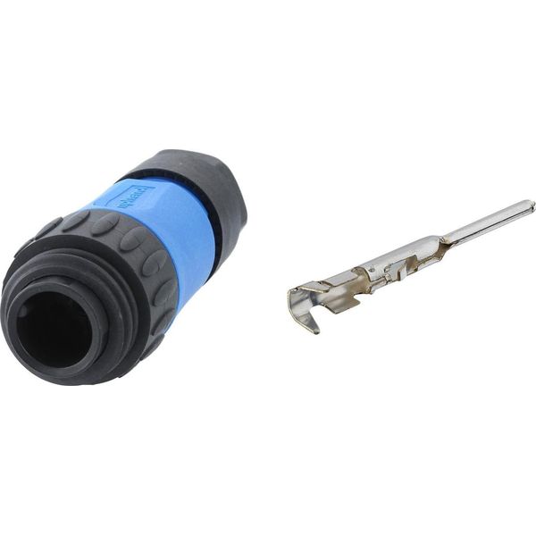 C01610H10643212K Connettore Per Cavi Amphenol RD24-KSG, Incl. Scarico Della Trazione Connessione A Crimpare Con Pin Dritto, Numero Di Poli 6+PE-image