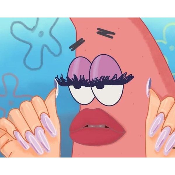 Pittura Da Numeri Pittura Patrick Starfish Slay 50X40 Cm-image