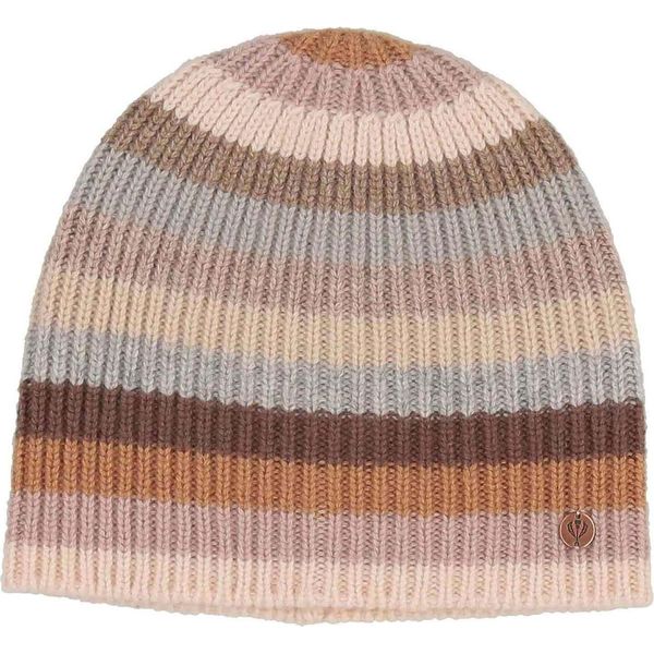 Fraas Beanie Berretto Signature Multi Stripe Knit Slouch Beanie Greige Multicolore-image