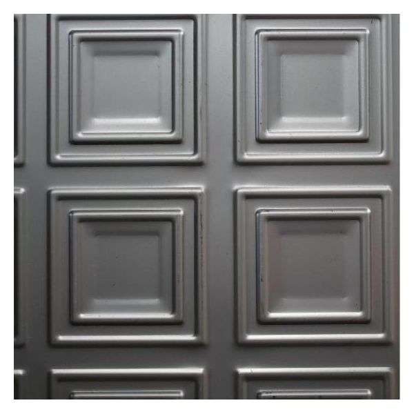 Lamiera Decorativa Logistsystem / Lamiera Decorativa Nel Formato 400X400Mm | Lamiera D'acciaio Testurizzata 40X40Cm | Decoro 56.080.12.DM-image