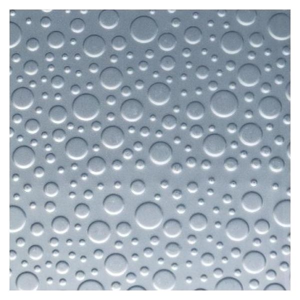 Lamiera Decorativa Logistsystem / Lamiera Decorativa In Formato 1000X1000Mm | Lamiera Strutturata In Acciaio Zincato 100X100Cm | Decor 56.040.12.DM-image