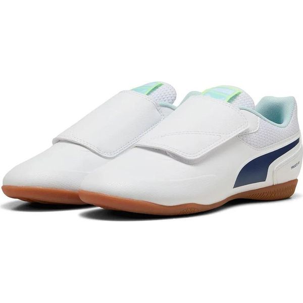Puma Truco Iii V Scarpe Da Calcio Indoor Bianco Eu 34 Ragazzi, Ragazze Bianco Eu 34-image