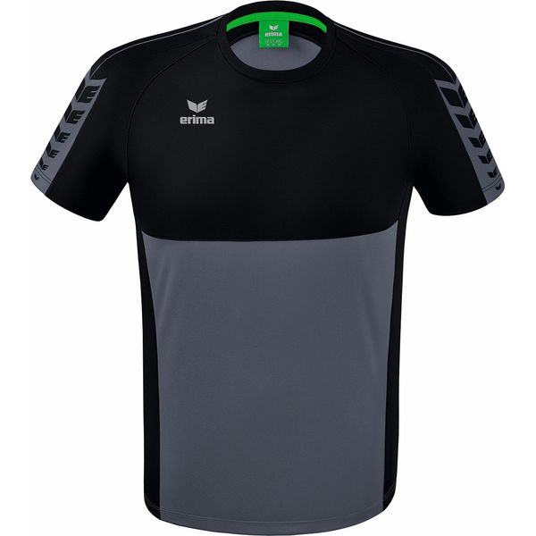 Erima Six Wings - Maglia Da Allenamento Grigio Ardesia/Schwarz 116-image