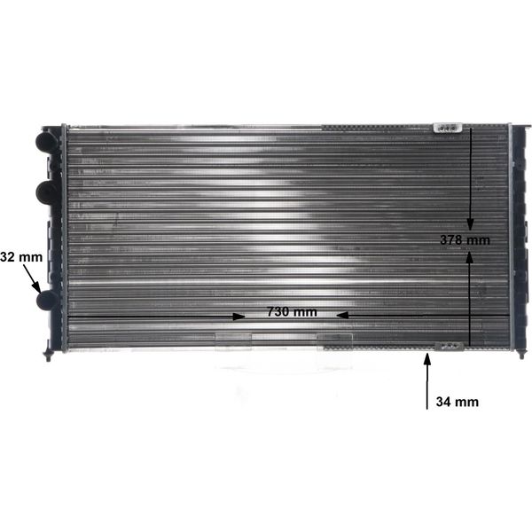 Mahle Cr 409 000S - Oe 357121251 Radiatore, Raffreddamento Motore Per Passat (35I)-image