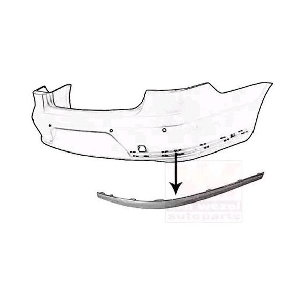Van Wezel 5740558 - Guarnizione Di Primo Equipaggiamento 3AE8074602ZZ, Paraurti Posteriore Destro Per Passat (365, 362)-image