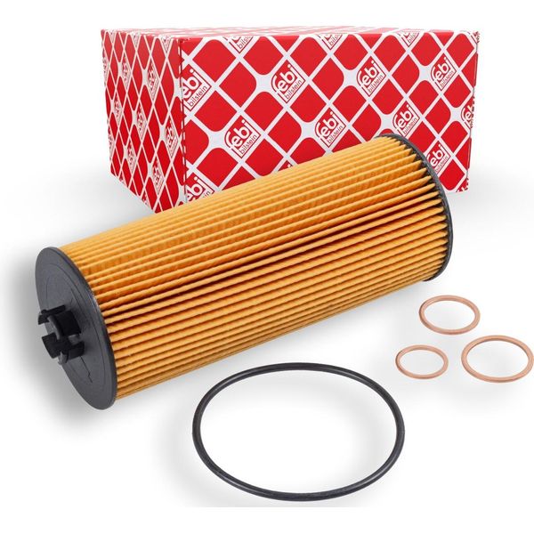 Filtro Olio Febi Bilstein 38616 Cartuccia Filtrante Adatta Per MERCEDES-BENZ Citaro (O 530) Intouro (O 560) Atego Atego 2 Axor Axor 2-image