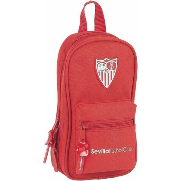 Zaino Con Portamatite Sevilla FúTbol Club Rosso-image