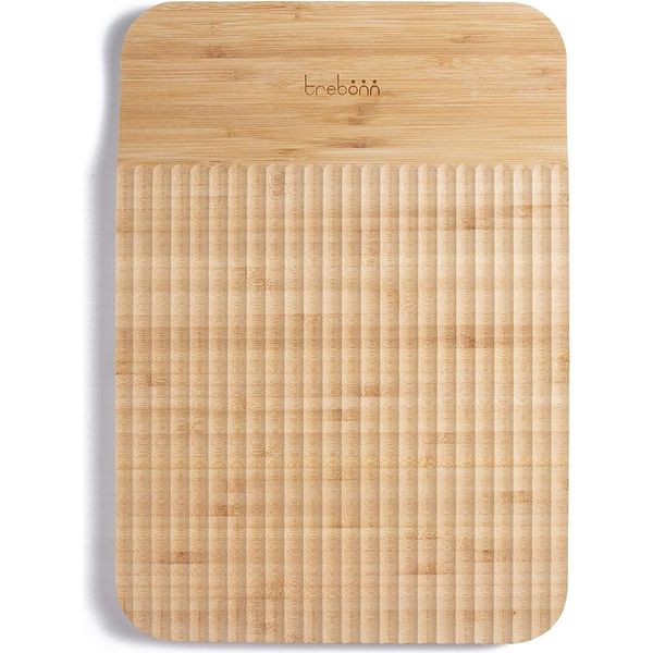 Trebonn Wave - Tagliere Medio In Bambù Chop & Slide, 24 X 34 X 1,9 Cm-image