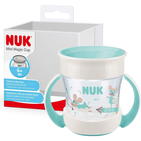 Nuk Mini Magic Cup - Motivo Del Mouse, Adatto Ai Bambini E Senza-image