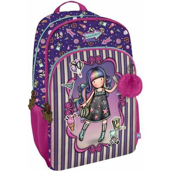 Zaino Scuola Gorjuss Up And Away Viola (29 X 45 X 17 Cm)-image