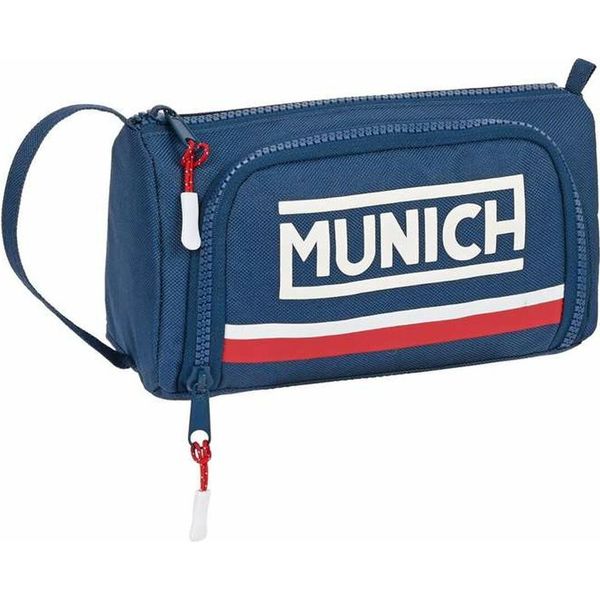 Astuccio Per Matite Munich Soon Blue (20 X 11 X 8,5 Cm)-image