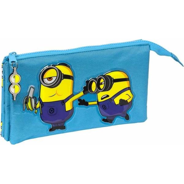 Valigetta Tripla Multiuso Minions Minionstatic Blue (22 X 12 X 3 Cm)-image